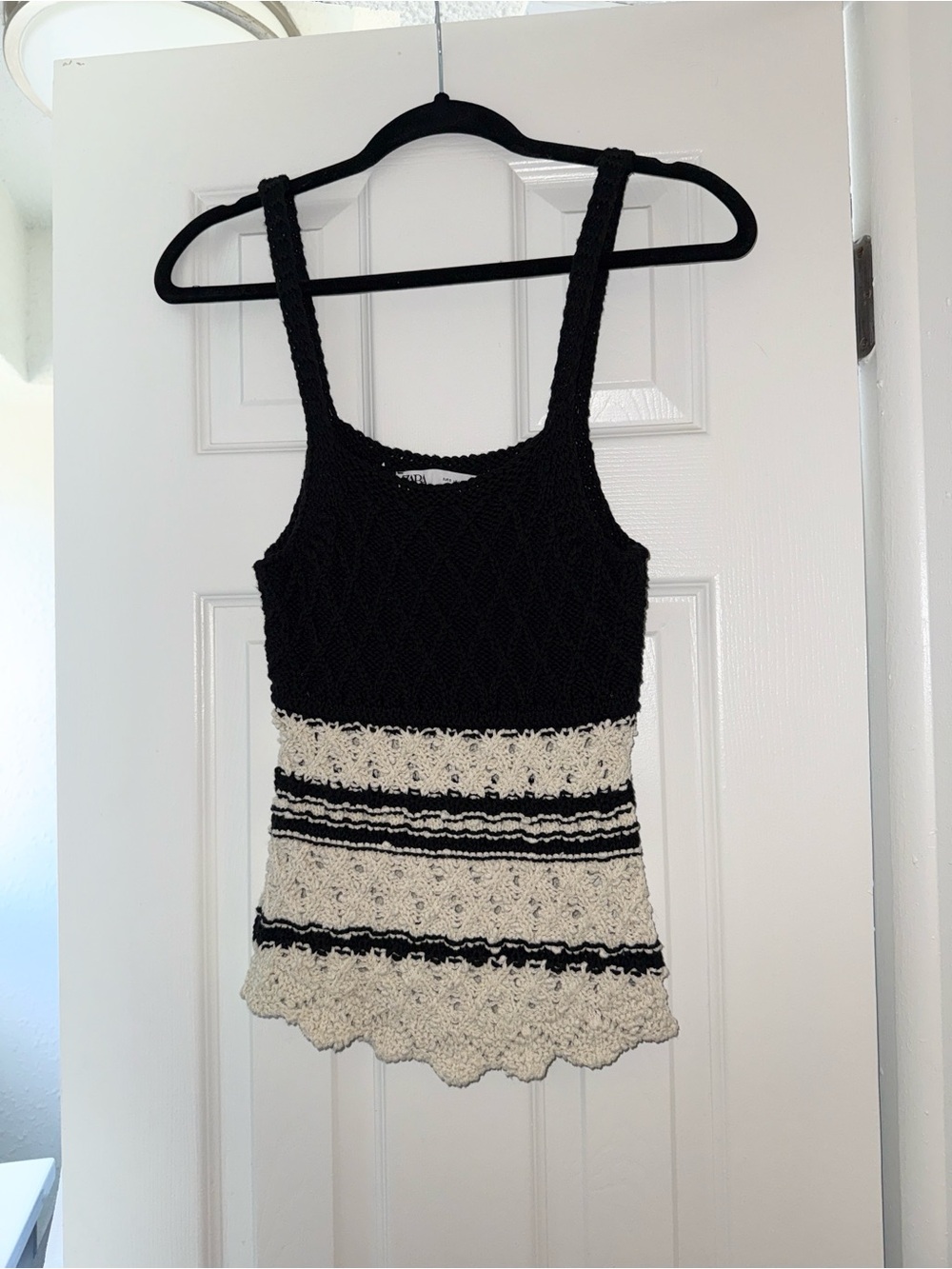 Zara Crochet Tank Top